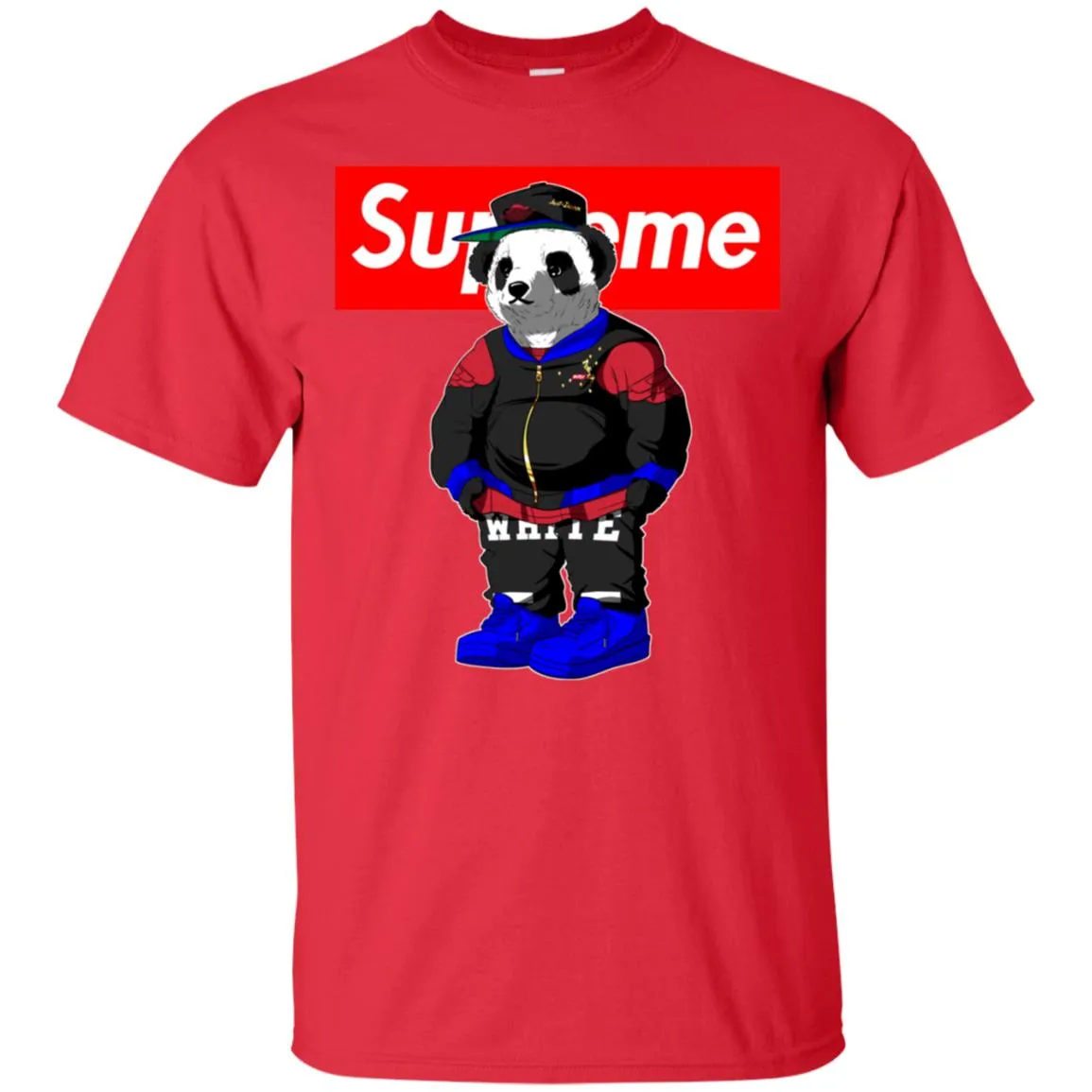 Supreme Bear Trending T-shirt Men Cotton T-Shirt