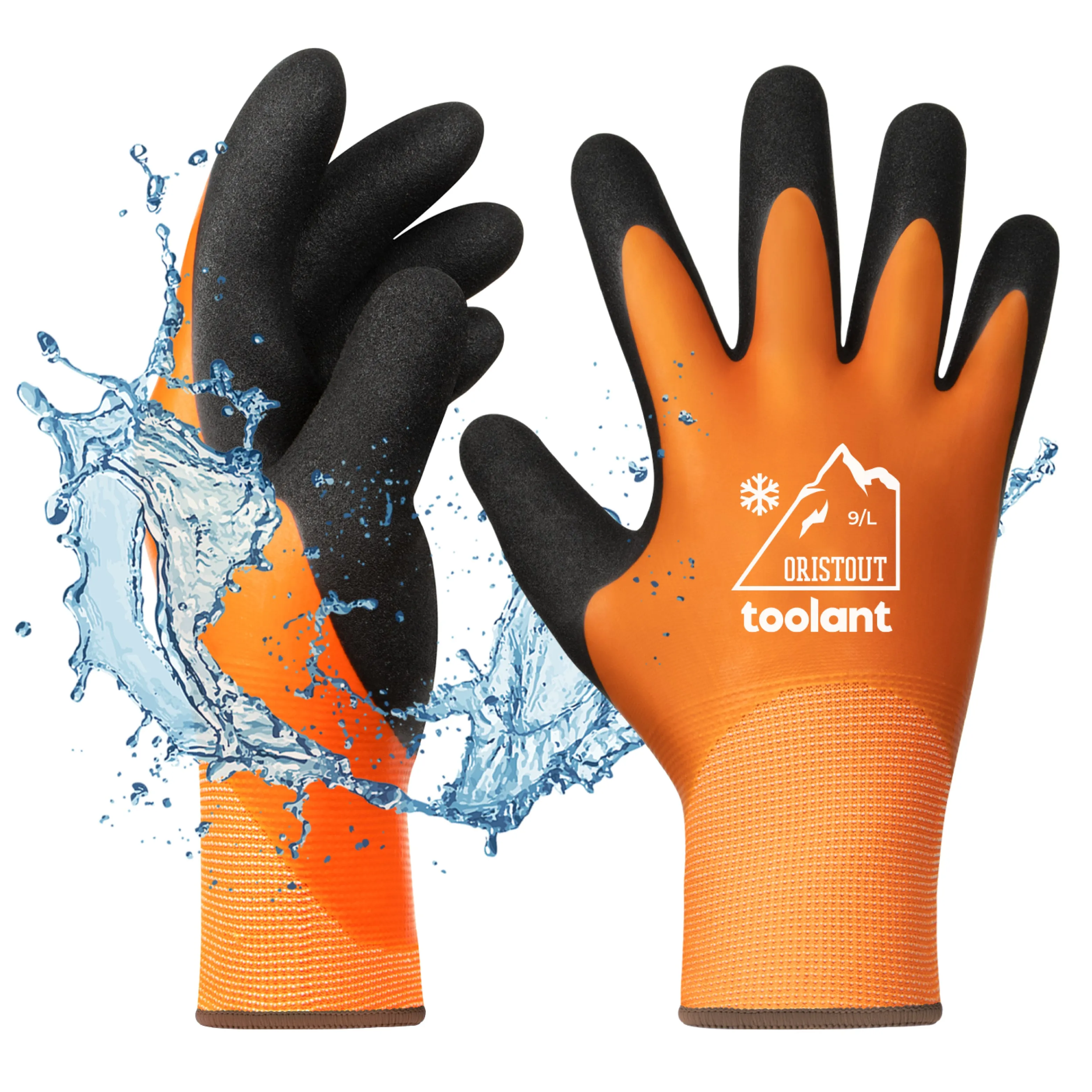 toolant Winter Gloves, 100% Waterproof, Gloves for Outdoor in Cold Weather