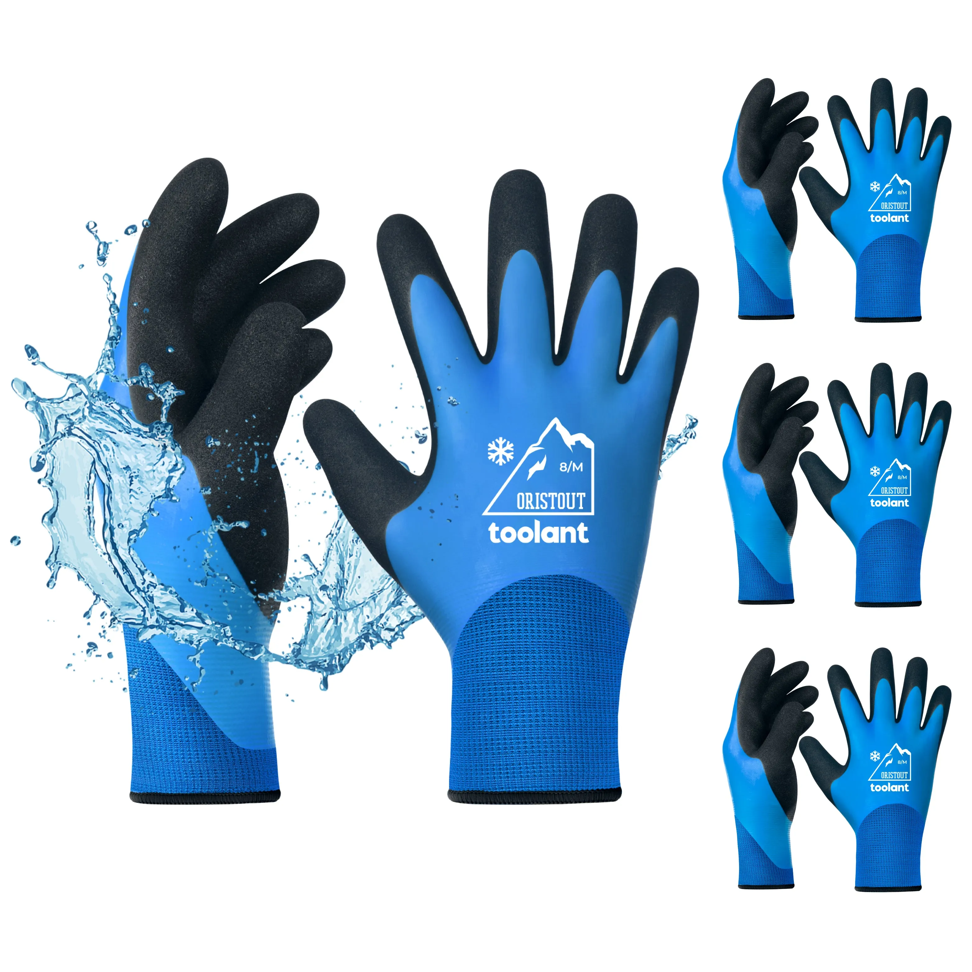 toolant Winter Gloves, 100% Waterproof, Gloves for Outdoor in Cold Weather