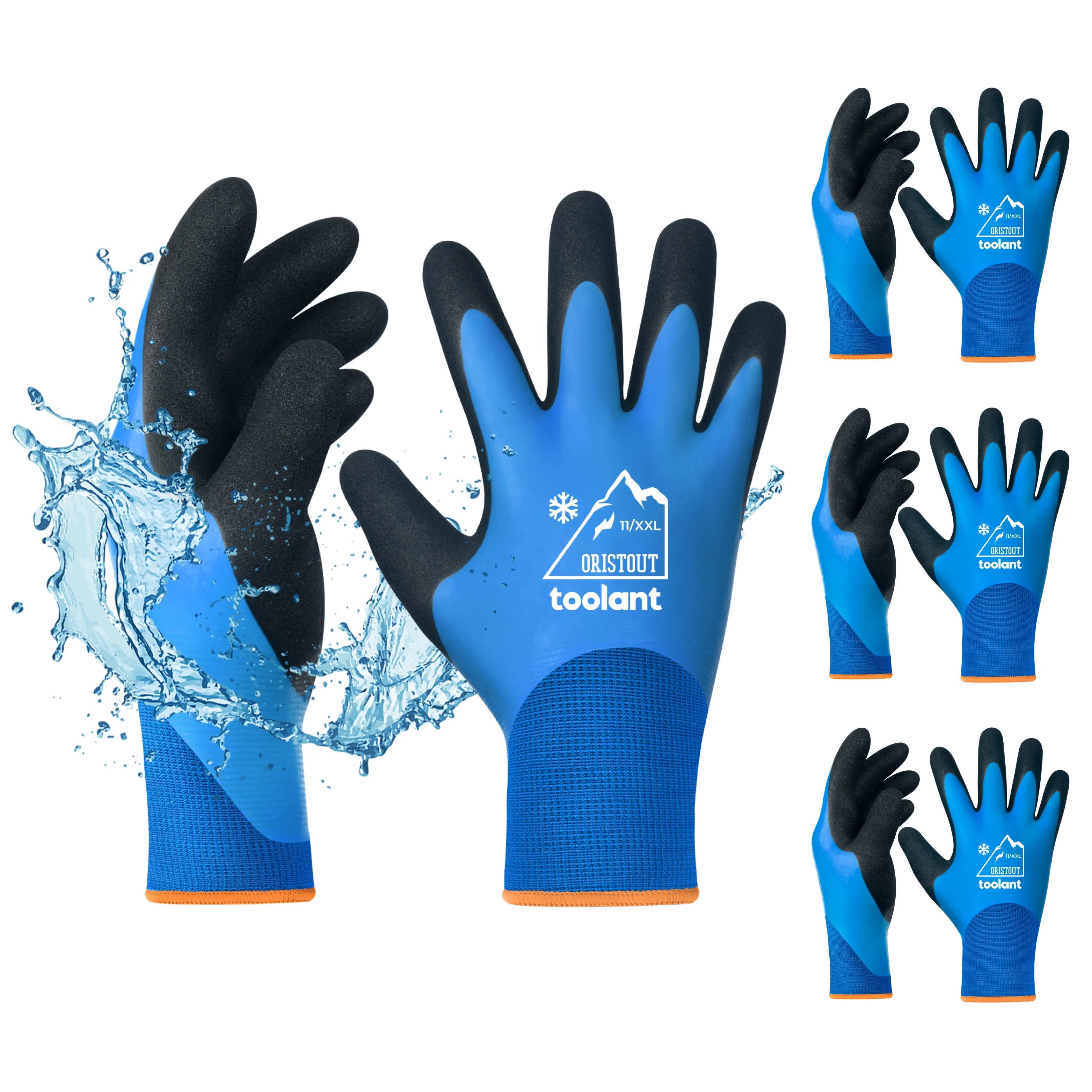 toolant Winter Gloves, 100% Waterproof, Gloves for Outdoor in Cold Weather