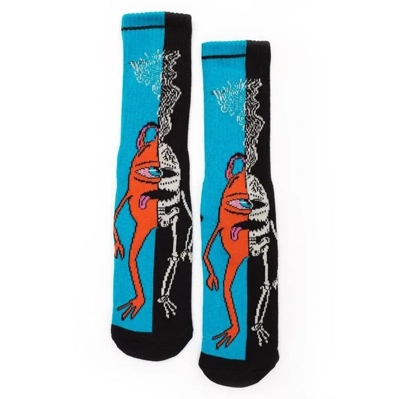 Toy Machine Skateboards  Split Sect Socks 1pr