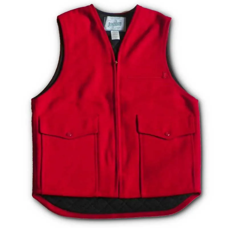 Traditional Lined Wool Vest - Tall