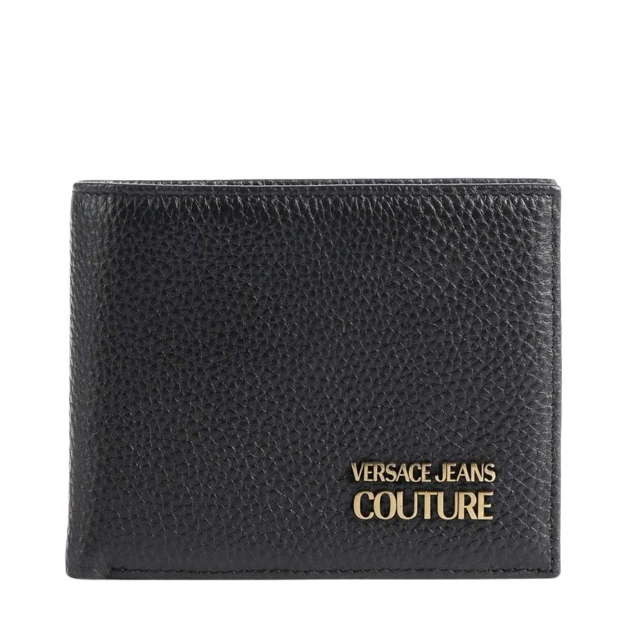 Versace Jeans Couture Black Logo Coin Billford Wallet