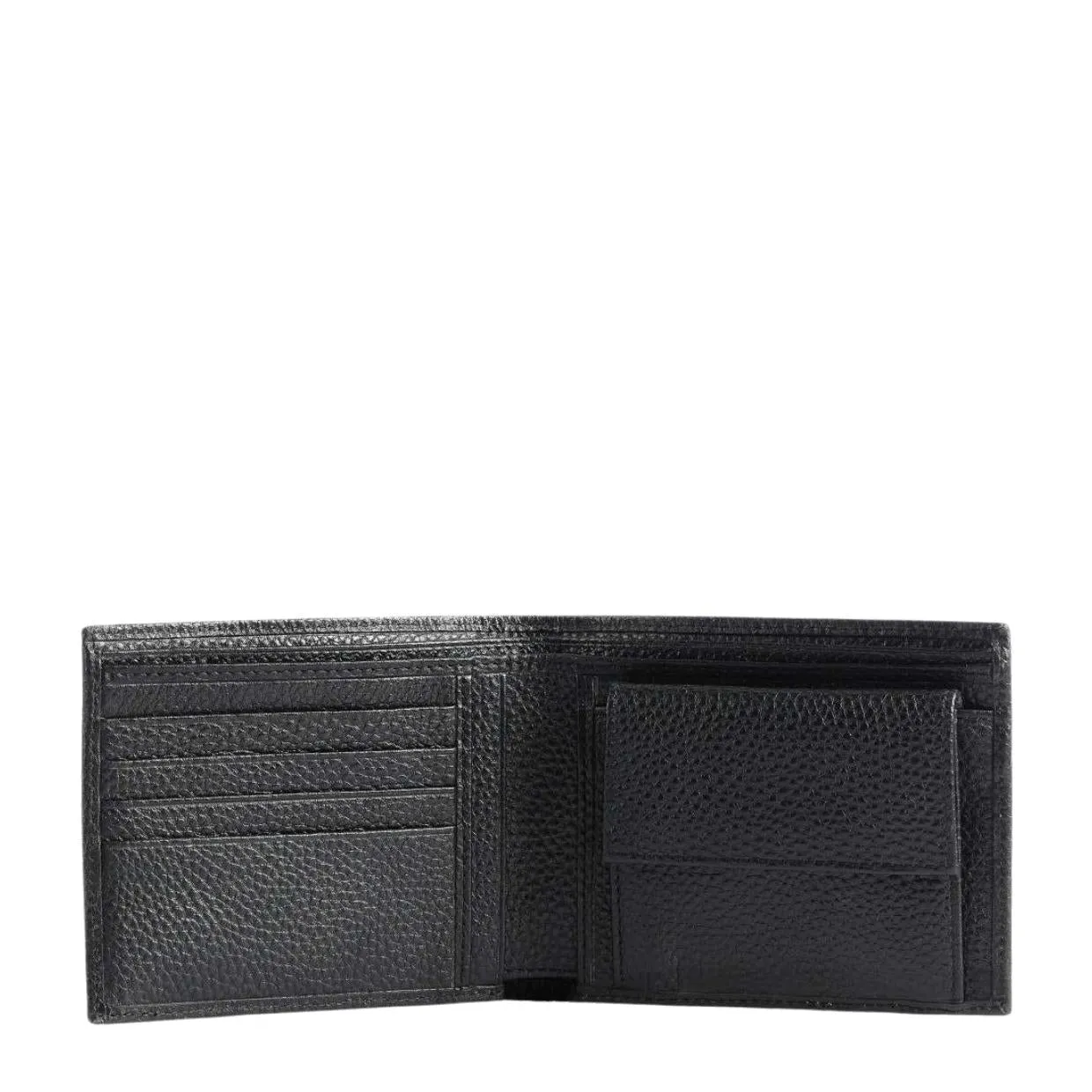 Versace Jeans Couture Black Logo Coin Billford Wallet