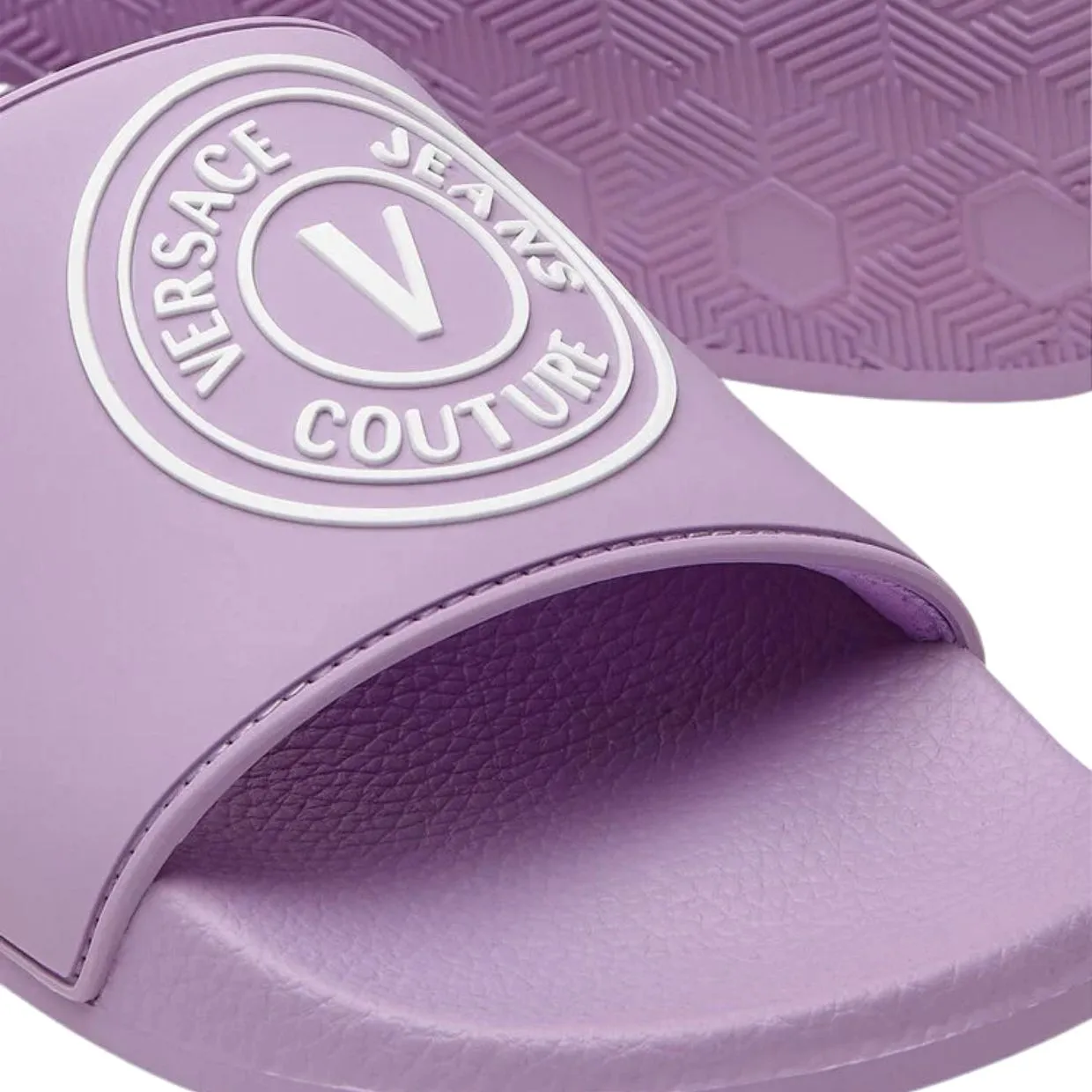 Versace Jeans Couture Lilac Sliders