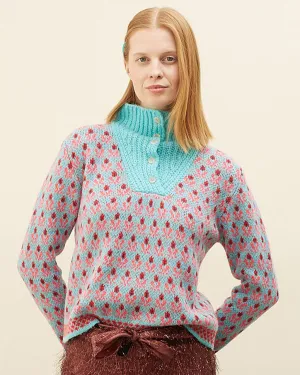 Voltereta Sweater - Blue