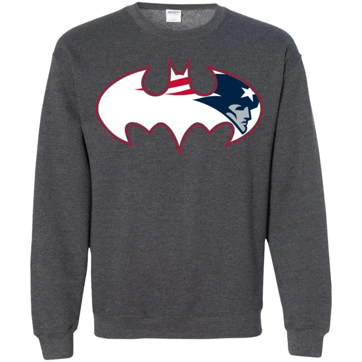 We Are The New England Patriots Batman Nfl Mashup Crewneck Pullover Sweatshirt