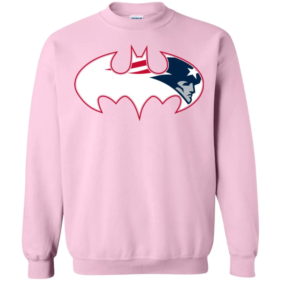 We Are The New England Patriots Batman Nfl Mashup Crewneck Pullover Sweatshirt