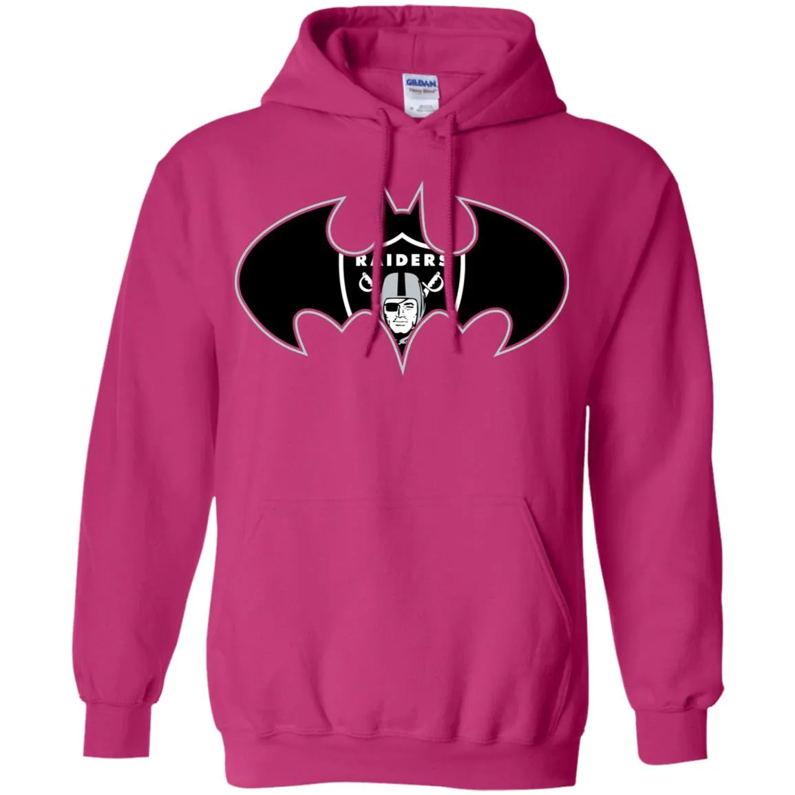 We Are The Oakland Raiders Batman Nfl Mashup Pullover Hoodie Sweatshirt