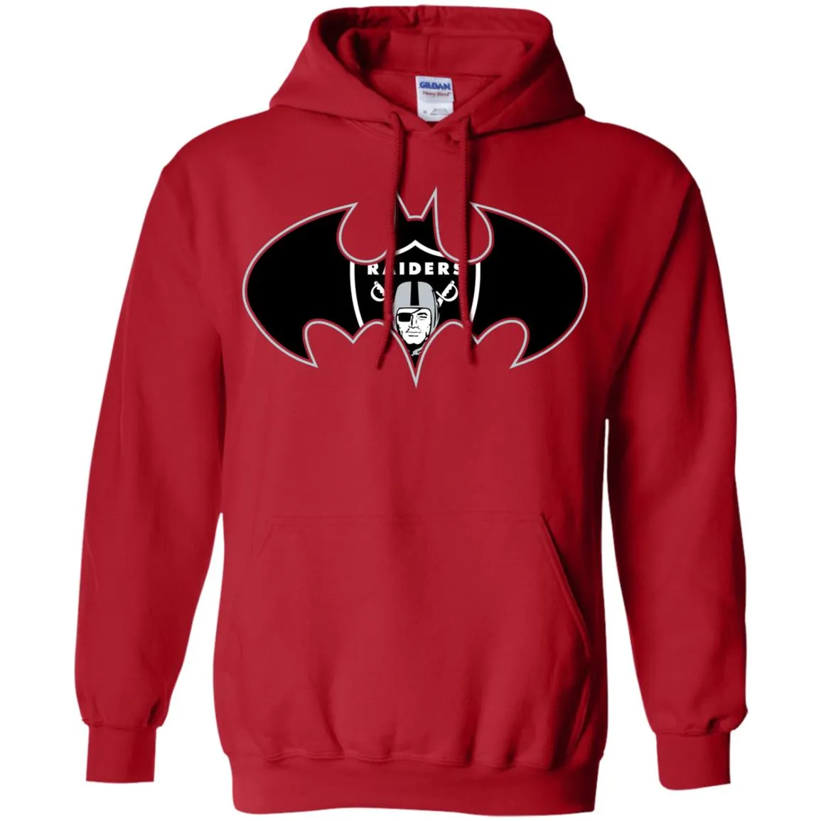 We Are The Oakland Raiders Batman Nfl Mashup Pullover Hoodie Sweatshirt