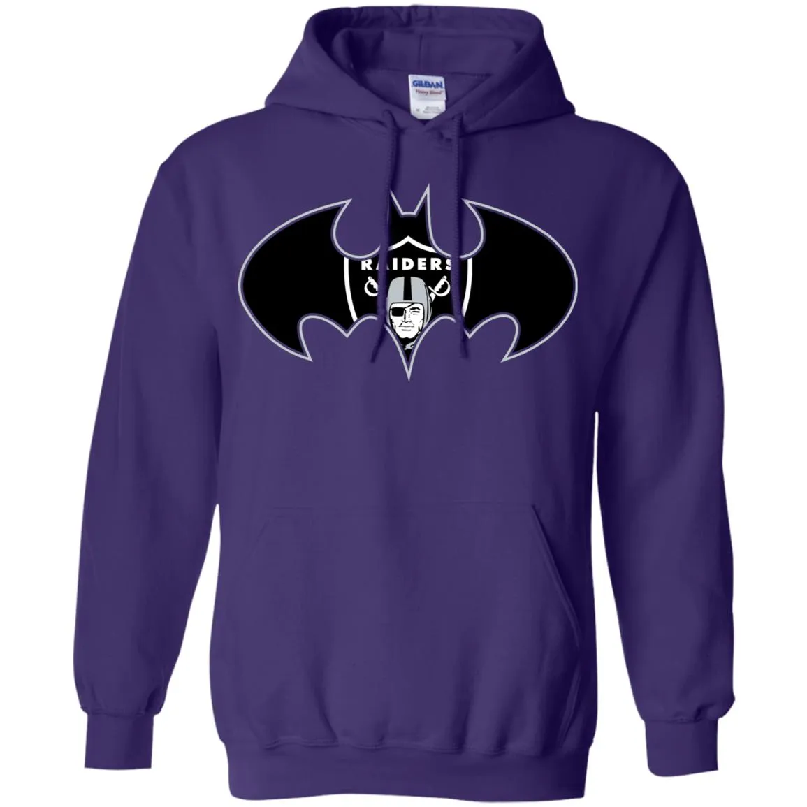 We Are The Oakland Raiders Batman Nfl Mashup Pullover Hoodie Sweatshirt