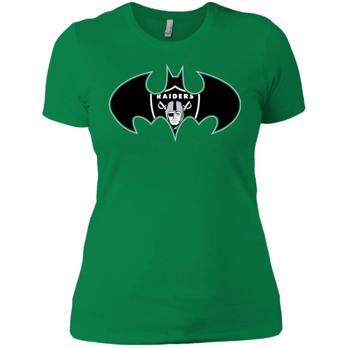 We Are The Oakland Raiders Batman Nfl Mashup Women Cotton T-Shirt