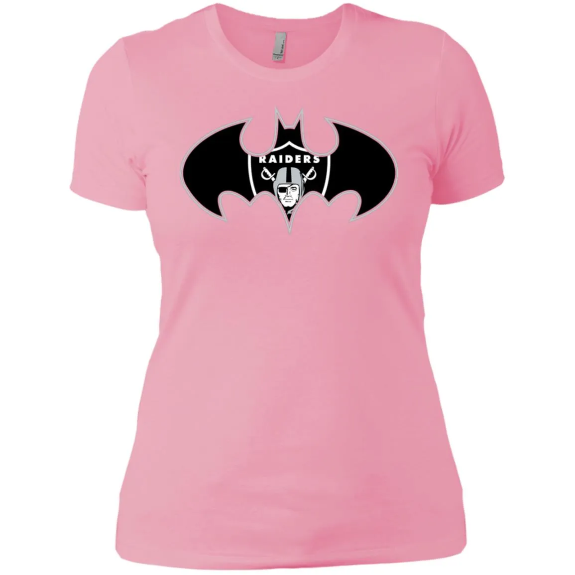 We Are The Oakland Raiders Batman Nfl Mashup Women Cotton T-Shirt