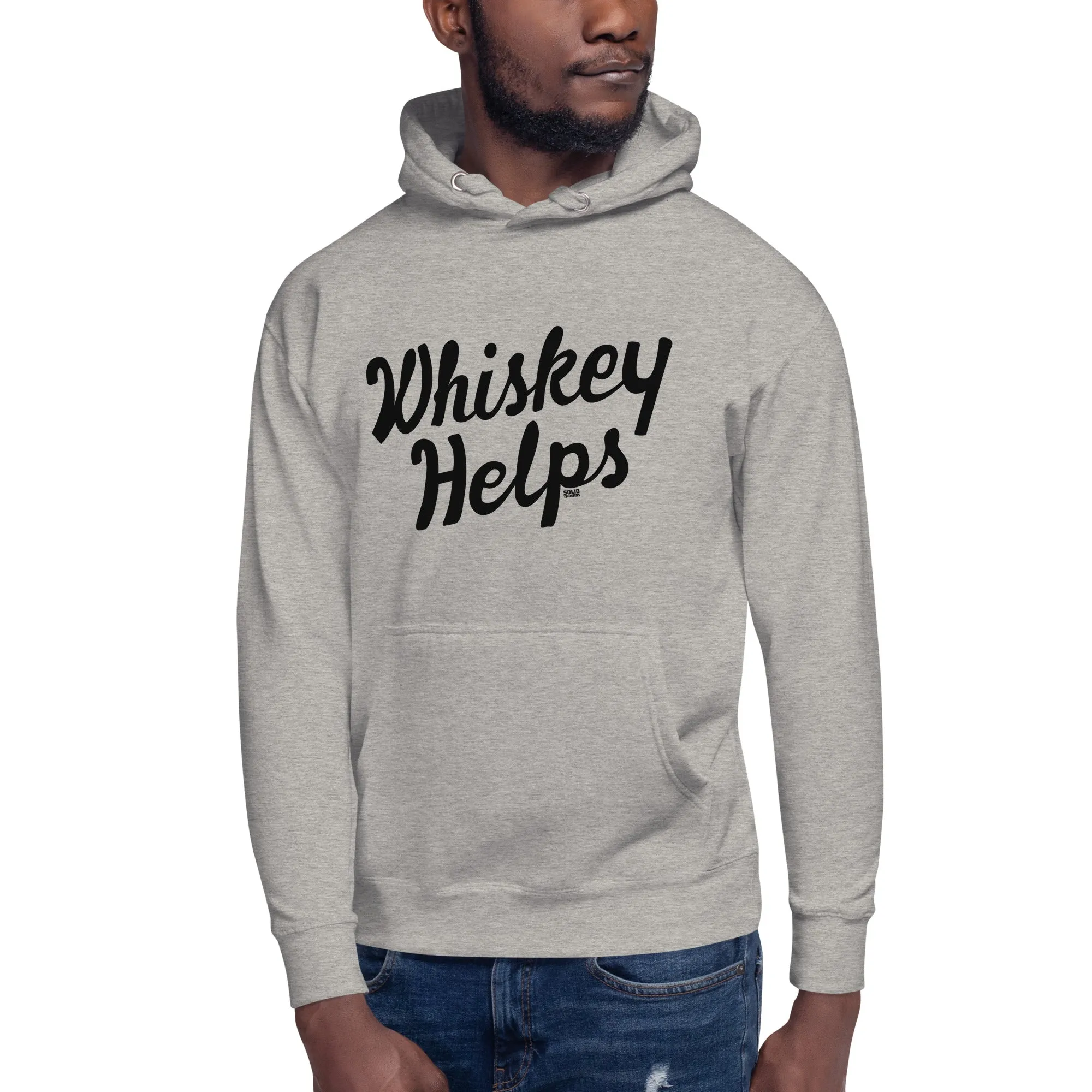 Whiskey Helps Classic Fleece Pullover Hoodie