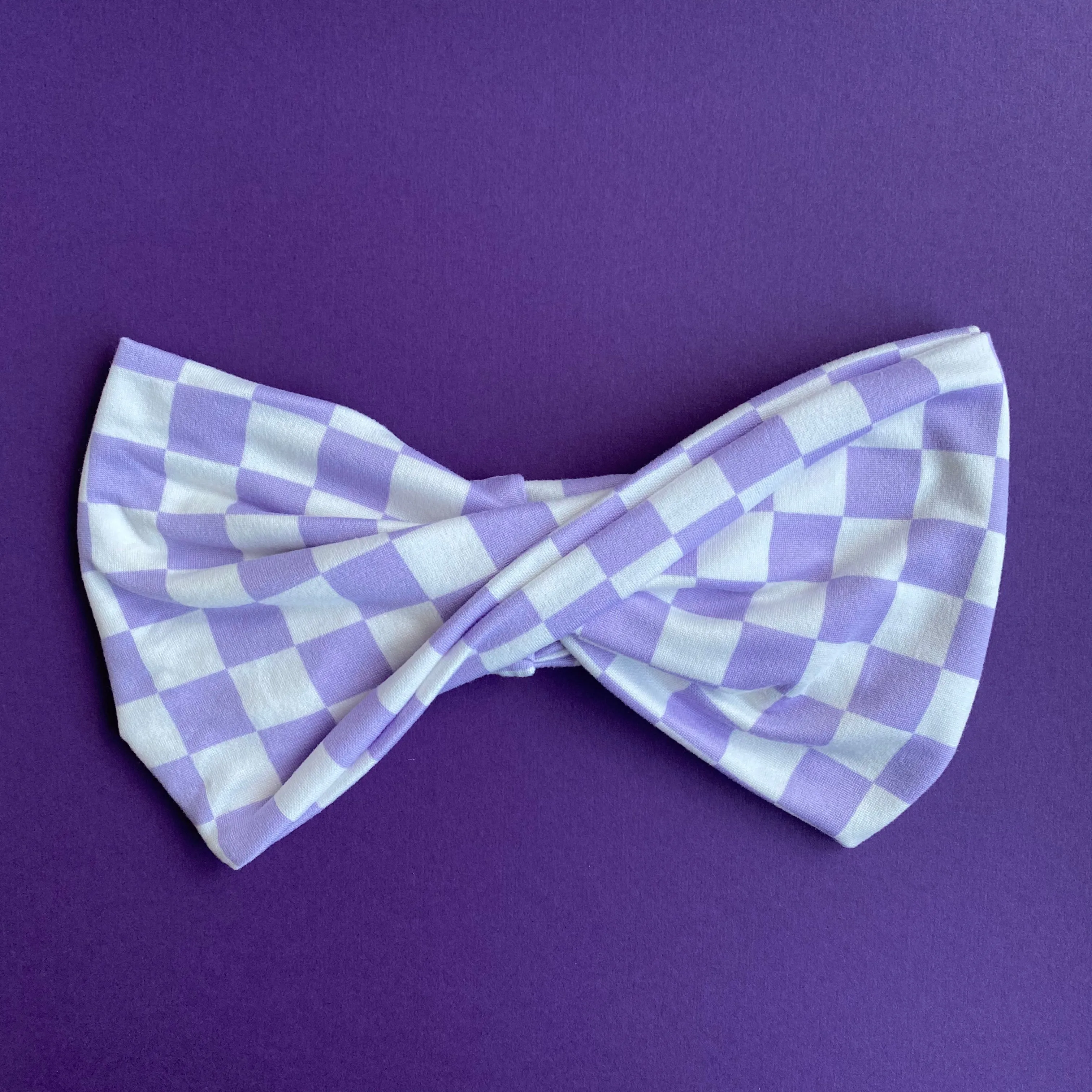 Wideband™ - Purple Checkered