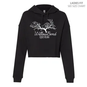 Willowbend Large Logo Ladies Cropped Premium Hoodie (WBT004-AFX64CRP)