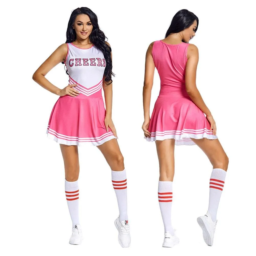 World Cup cheerleaders uniforms Costume football baby with socks