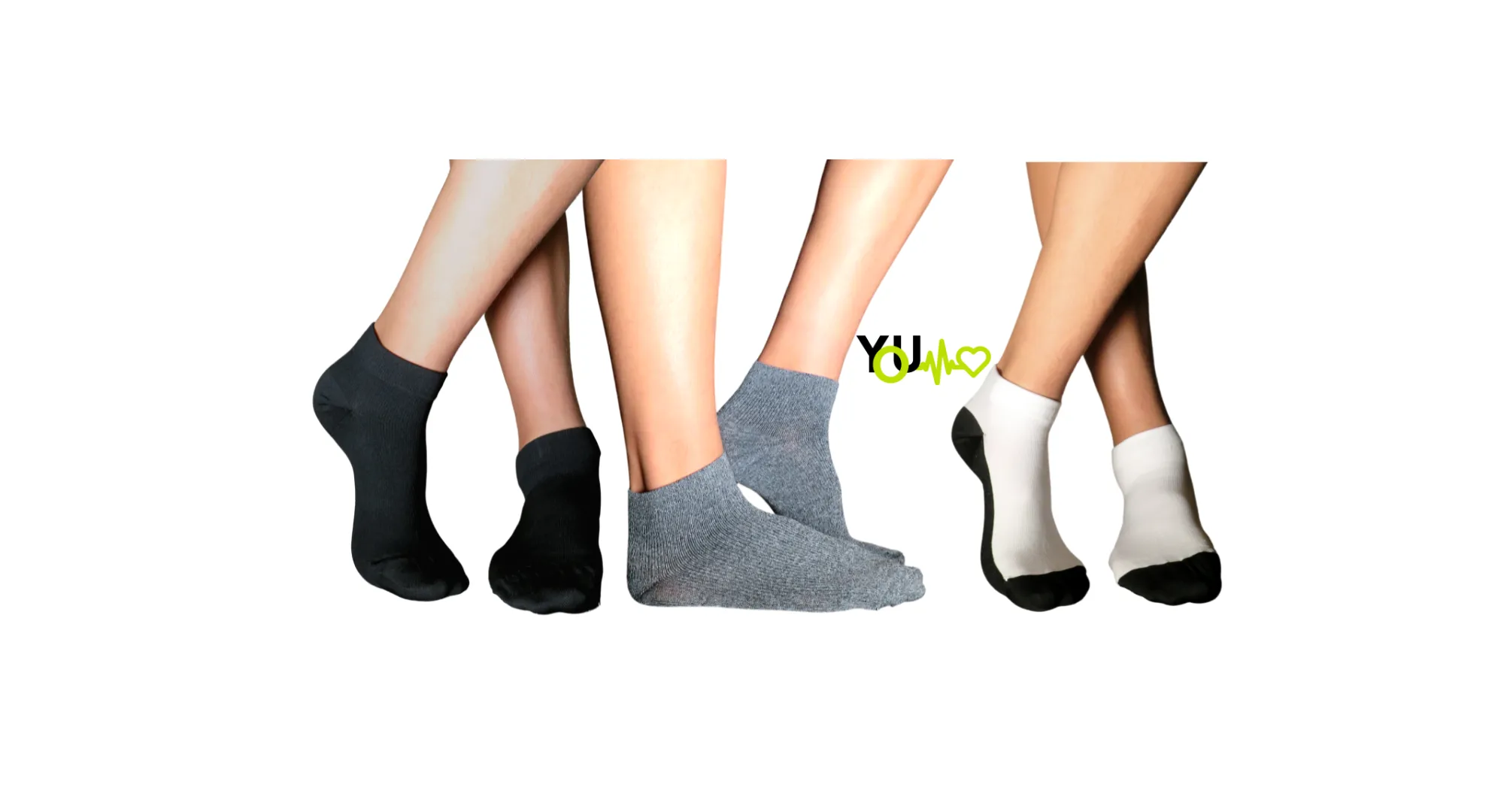 YoU Compression® 3 pairs Ankle Socks 20-30 mmHg